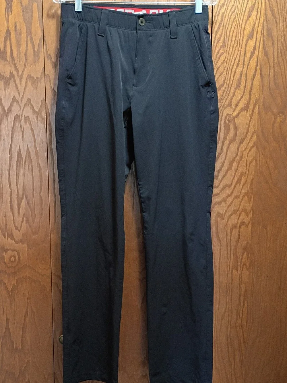 Under Armour Men's Black Casual Stretch Pants.